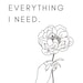 Daily Positive Affirmations / Black and White Prints / DIGITAL DOWNLOAD ...