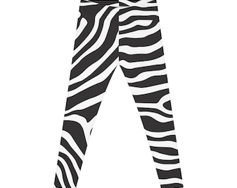 Leggings de rayas de cebra