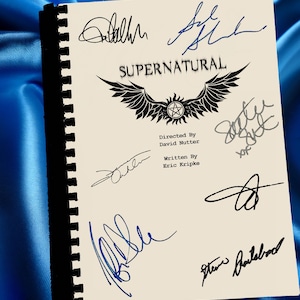 Supernatural: Episodio pilota / Sceneggiatura TV / Firme / Jensen Ackles / Jared Padalecki / Samantha Smith / Jeffrey Dean Morgan / Adrianne Palicki