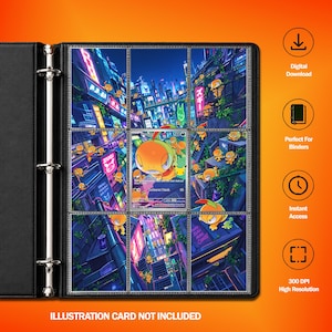Scraggy Inspired Extended Art for Binder | 30th Celebration TCG Binder Display | Digital Download | Michi Method