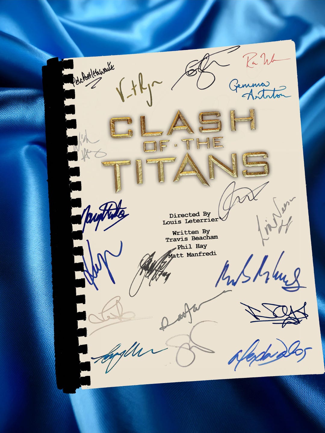 Clash of the Titans | Movie Script | Signatures | Sam Worthington ...