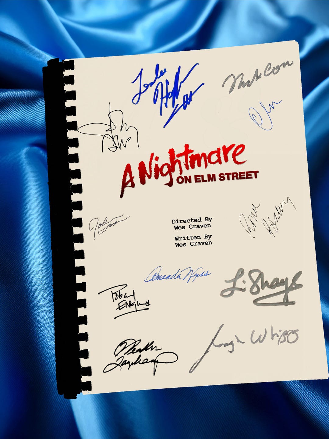 A Nightmare on Elm Street | Movie Script | Signatures | Heather ...