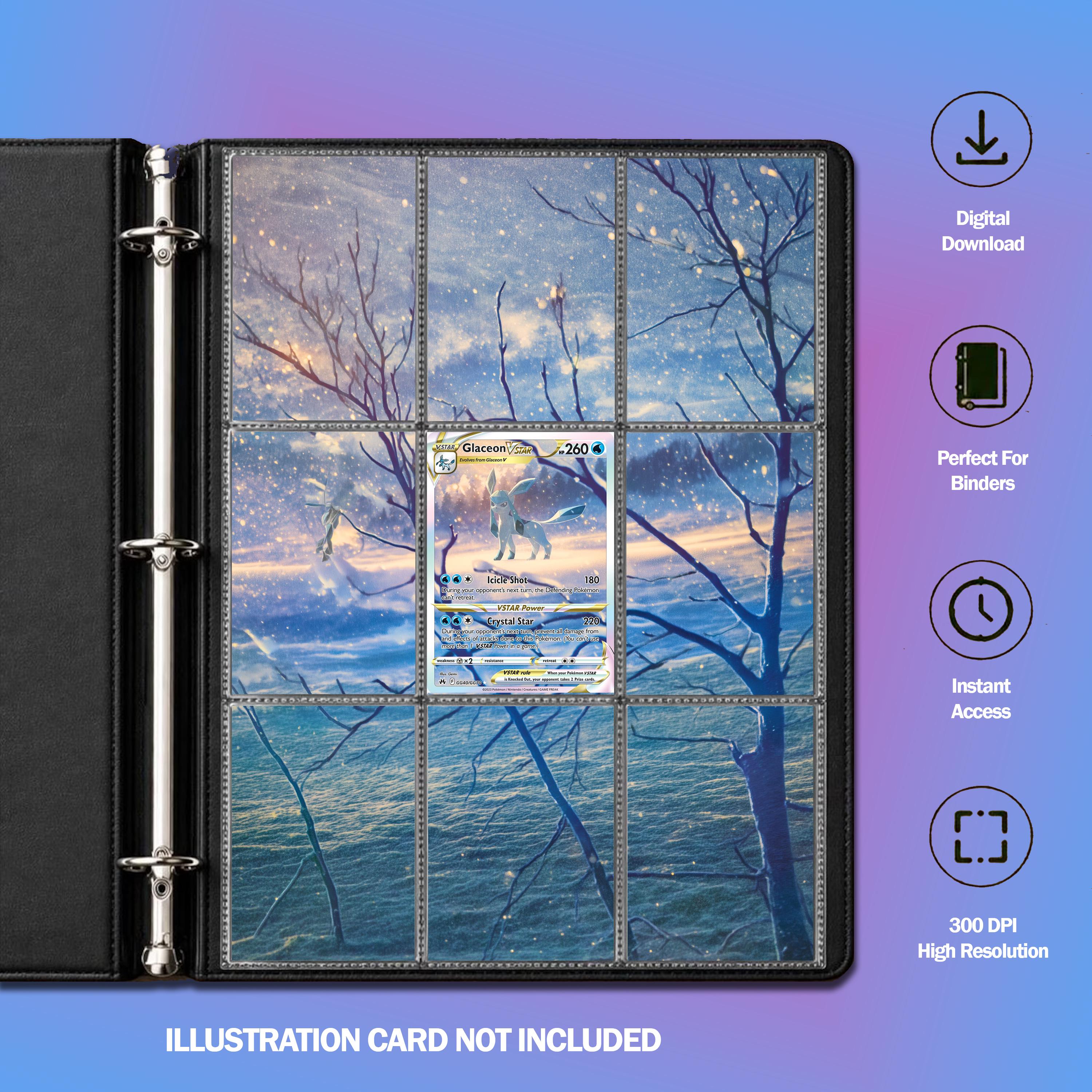 glaceon card binder Glaceon Card Binder