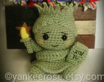 Statue of Liberty Amigurmi Doll PATTERN ONLY