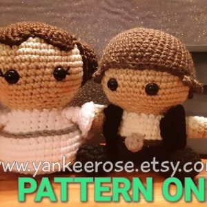 Baby Starry Eyed Lovers Fan Art - CROCHET PATTERNS ONLY