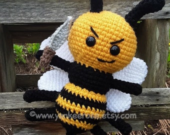 MURDER HORNET Asian Killer Hornet Amigurmi Doll Pattern ONLY