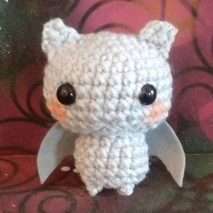 Baby Bat Amigurumi Fat head Doll - Plushies - Bats About You
