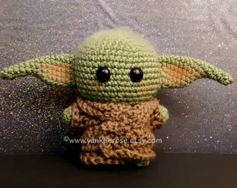Baby Toy Alien Amigurumi Plush Doll