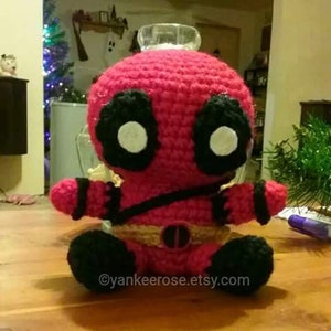 Baby Accidental Hero Amigurumi Fat head Doll - Plushies