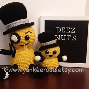 Nuts About Deez Nuts Fan Art CROCHET PATTERNS ONLY image 2