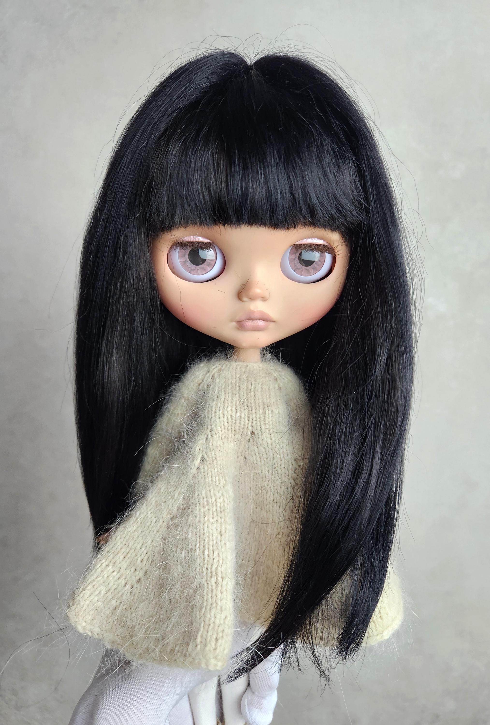 Blythe doll black hair - Etsy 日本