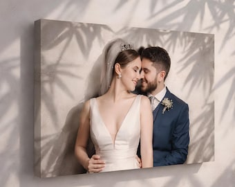 Extra Thick Gallery Wrap, Custom Photo Canvas Print, Personalized Wall Art