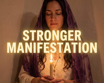 STÄRKERE MANIFESTATION | Doppelte Kraft | Zusätzliche Kerzen & Materialien | Schnellere Ergebnisse | Maximale Zauberintensität