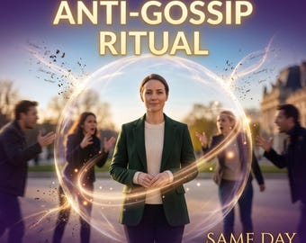 ANTI-KLATSCH RITUAL | Stop Gerüchte und Lügen | Stille Feinde | Friedliche Energie Reinigung
