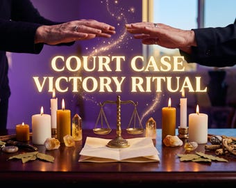 GERICHTS-FALL VICTORY Ritual | Gerechtigkeitsmagie | Karma Aktivierung | Zugelassene Win Energy