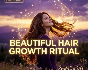 HAARWACHSTUM Ritual | Natürliche Schönheit | Schnelles Wachstum & Glanz | Spirituelle Haar Energie