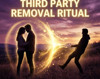 DRITTE PARTY ENTFERNUNG Ritual | Liebesdreieck brechen | Fordere deinen Partner zurück | Cut-Off Rival | Beziehungsblock Verbannung