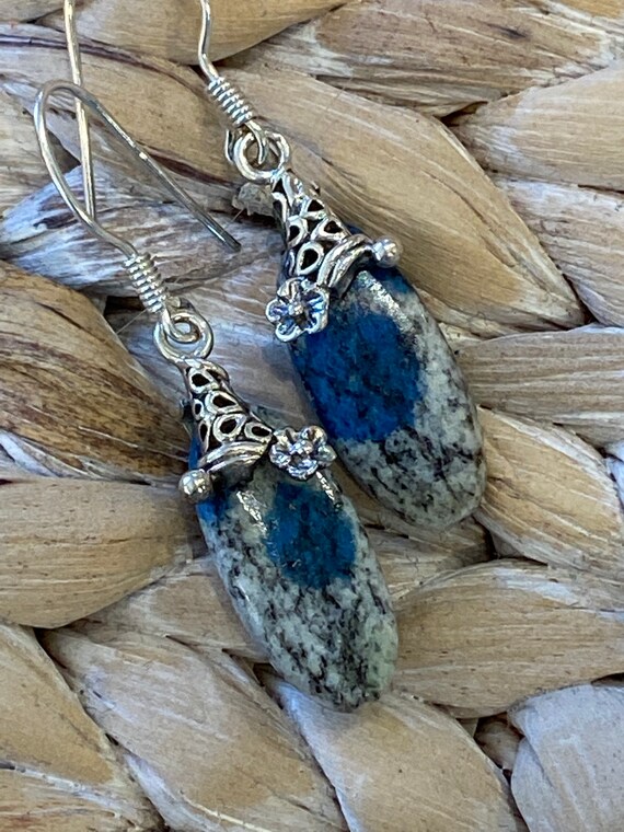 K2 Dangling Earrings. Handcrafted, on 925 Sterling Silver. Free Shipping !!*•*!!