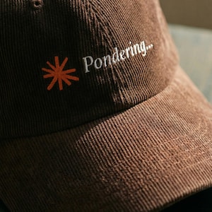 Gorra divertida de IA, gorra de pana para papá con humor tecnológico, regalo para ingenieros de software, gorra de regalo para nerds, gorra con memes, regalos para él.