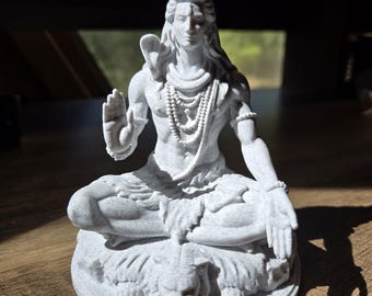 Statua di Shiva, scultura, stampa 3D