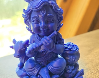 Krishna Gopala, beeldhouwwerk, 3D-geprint standbeeld