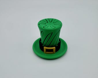 3D Printed Leprechaun Hat Fidget Toy | St. Patrick's Desk Sensory Stress Relief