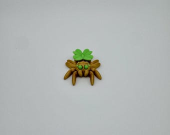 Mini Articulated Spider Fidget Toy | Shamrock Desk Pet, St. Patrick's Day Sensory Toy