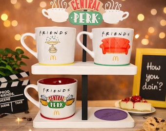 Espositore per bicchieri McDonald's del Friends Central Perk