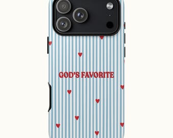 Gift for Sister in Christ - God's favorite Phone Case