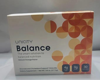 Unicity BALANCE 30 Packets/Stick Packs ORANGE personalised