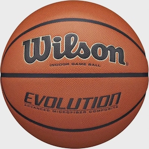 Wilson Evolution Basketball 29.5” Official Indoor Game Ball Black Composite Leat