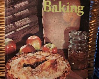 Vintage 1984 Country Baking Cookbook Landoll’s – Pies Cakes Cookies Breads Brownies Old Fashioned Recipes