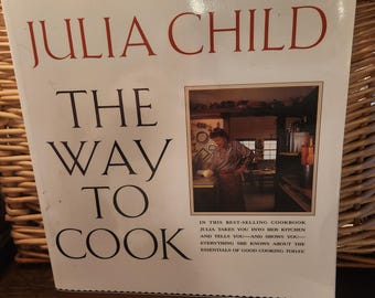 Julia Child The Way to Cook paperback best selling cookbook