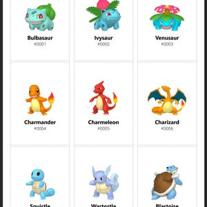 Pokémon Complete Pokédex Placeholder Cards (No. 1–1025, English Names) / Complete Pokemon Trading Card (Placeholder No. 1–1025) (ENGLISH)