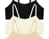 Livona Ribbed Seamless Bralette | Buttery Soft Teen Crop Top