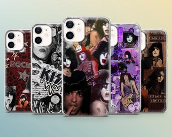 KISS Band Phone Case Paul Stanley Cover for iPhone 17e, 16, 15, 14, 13, 12, Samsung S26, S25, S24, A17, A57, Pixel 10A, 9Pro, 9
