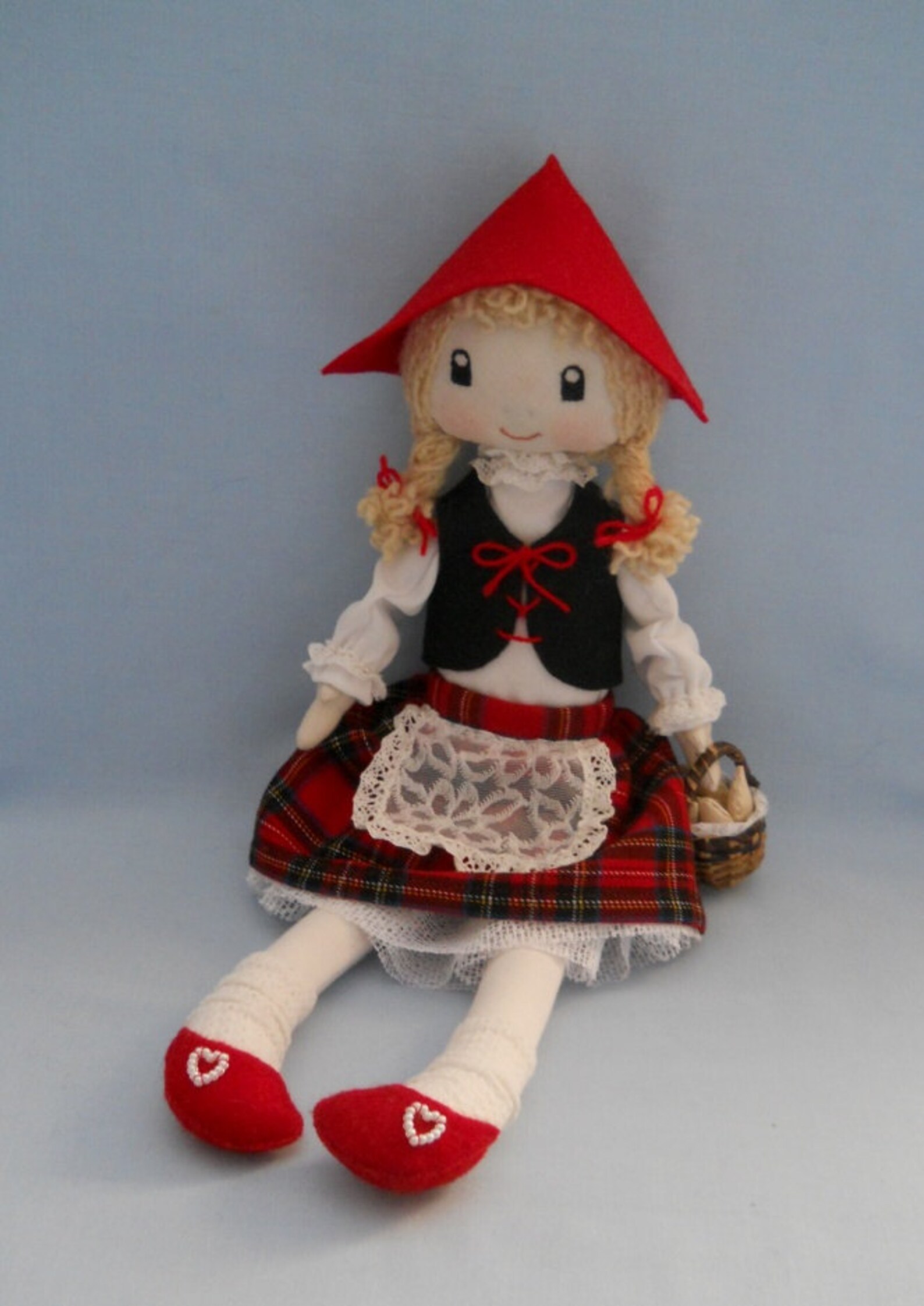 Little Red Riding Hood Doll - Etsy