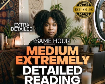 Lectura de médium extremadamente detallada en la misma hora / Percepción psíquica, mensajes espirituales, consejos honestos / Predicción clarividente, precisión rápida