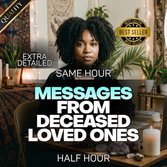 Message From Your Deceased Loved One | Psychic Mediumship Reading | Connect to Close Relatives and Ancestors, Same Hour Reading, Half Hour