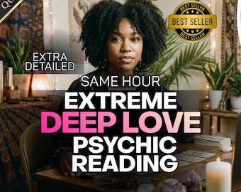 Lectura del Amor a la Hora, Lectura Psíquica del Amor, Lectura de Relaciones, Lectura del Tarot del Amor en PDF, Guía Profunda del Amor, Lectura Telepática