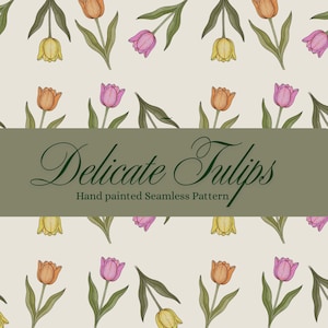 Handmade Floral Seamless Pattern