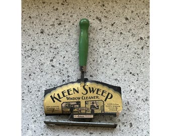 Antique Kleen Sweep Window Cleaner Squeegee
