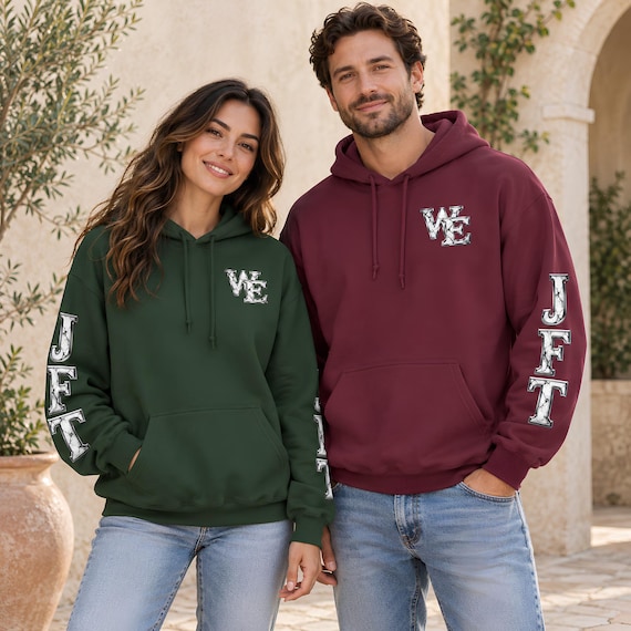 WE do recover Hoodie | Just For Today Sweatshirt | White Marble Recovery Design