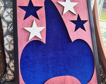 Sorcerer Pin Board | Fantasy Inspired Cork Pinboard