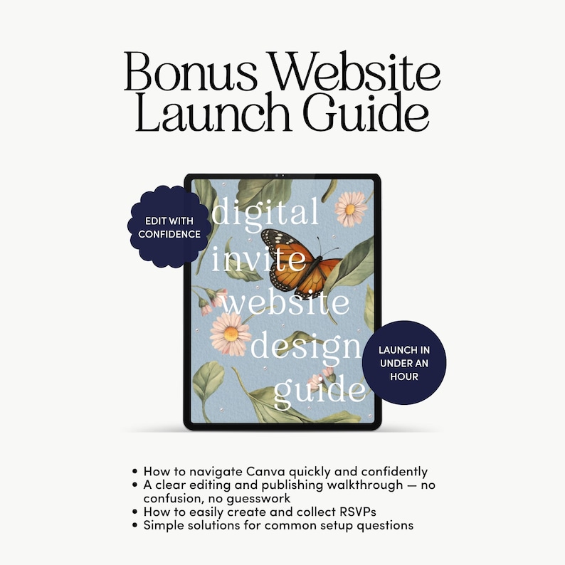 It's Fun to Be One Birthday Website Template | Editable Canva Download image 8
