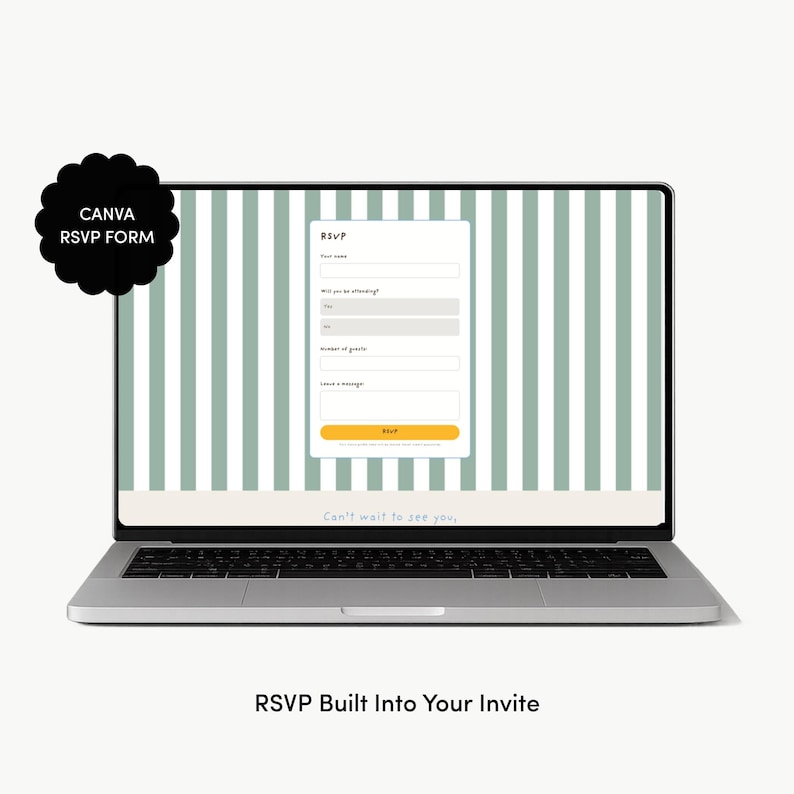 It's Fun to Be One Birthday Website Template | Editable Canva Download image 6