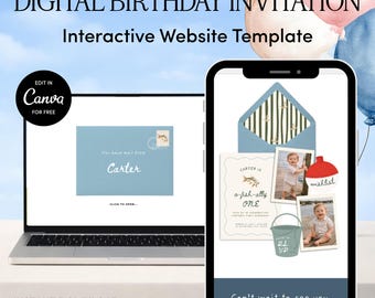 Plantilla web O-Fish-Ally One / Descarga editable en Canva