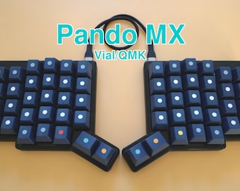 Pando MX 58-key split ergonomic keyboard, pre-assembled