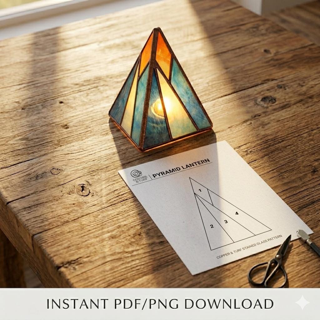 Pyramid Mirror - Etsy