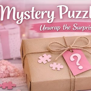 Mystery Puzzle Box | Surprise Jigsaw Puzzle | Relaxing Activity | Screen-Free Fun 画像 1